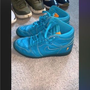 Gatorade Jordan 1 “blue lagoon” size 9.5 M
